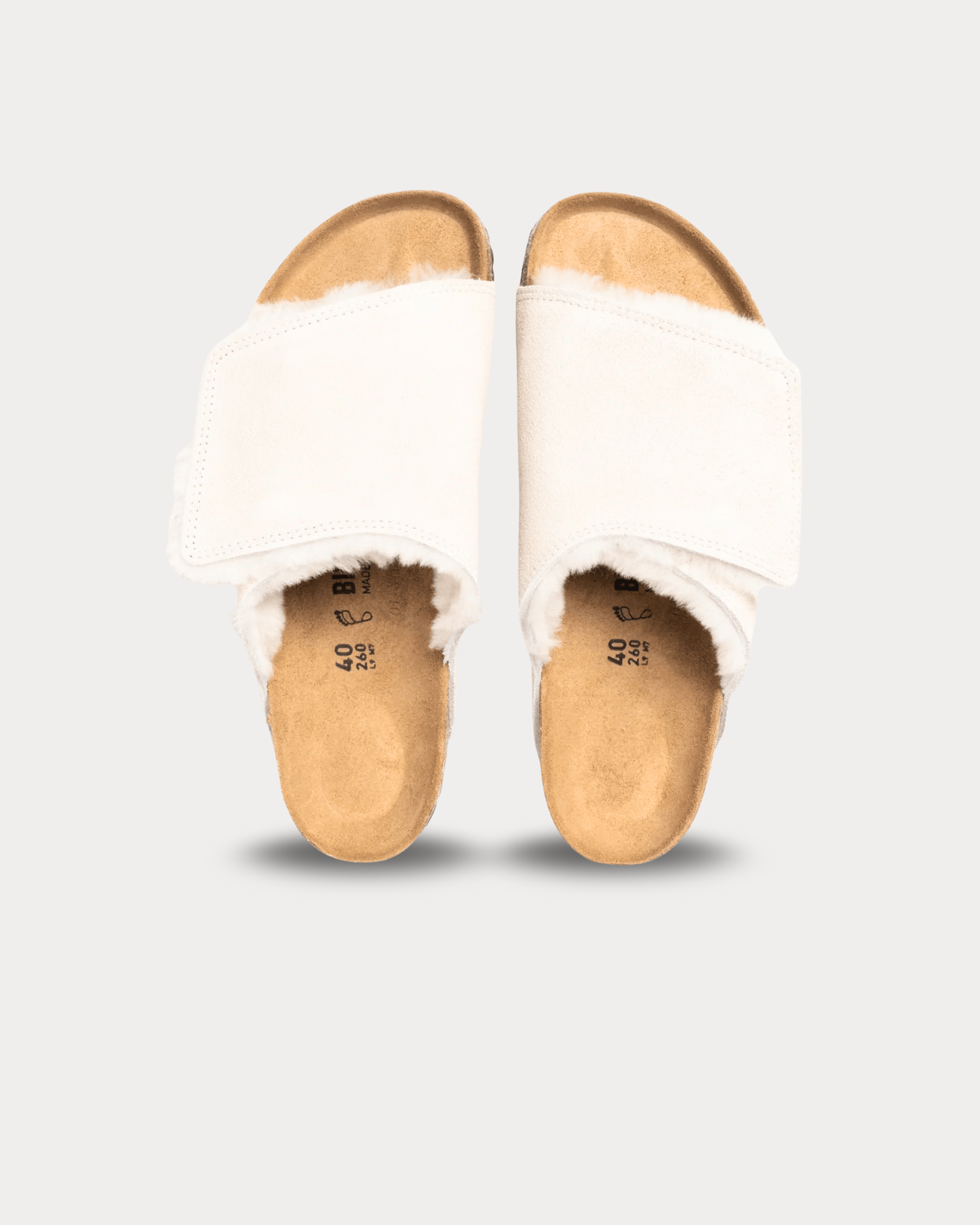 STÜSSY & BIRKENSTOCK SOLANA SHEARLING SLIDE