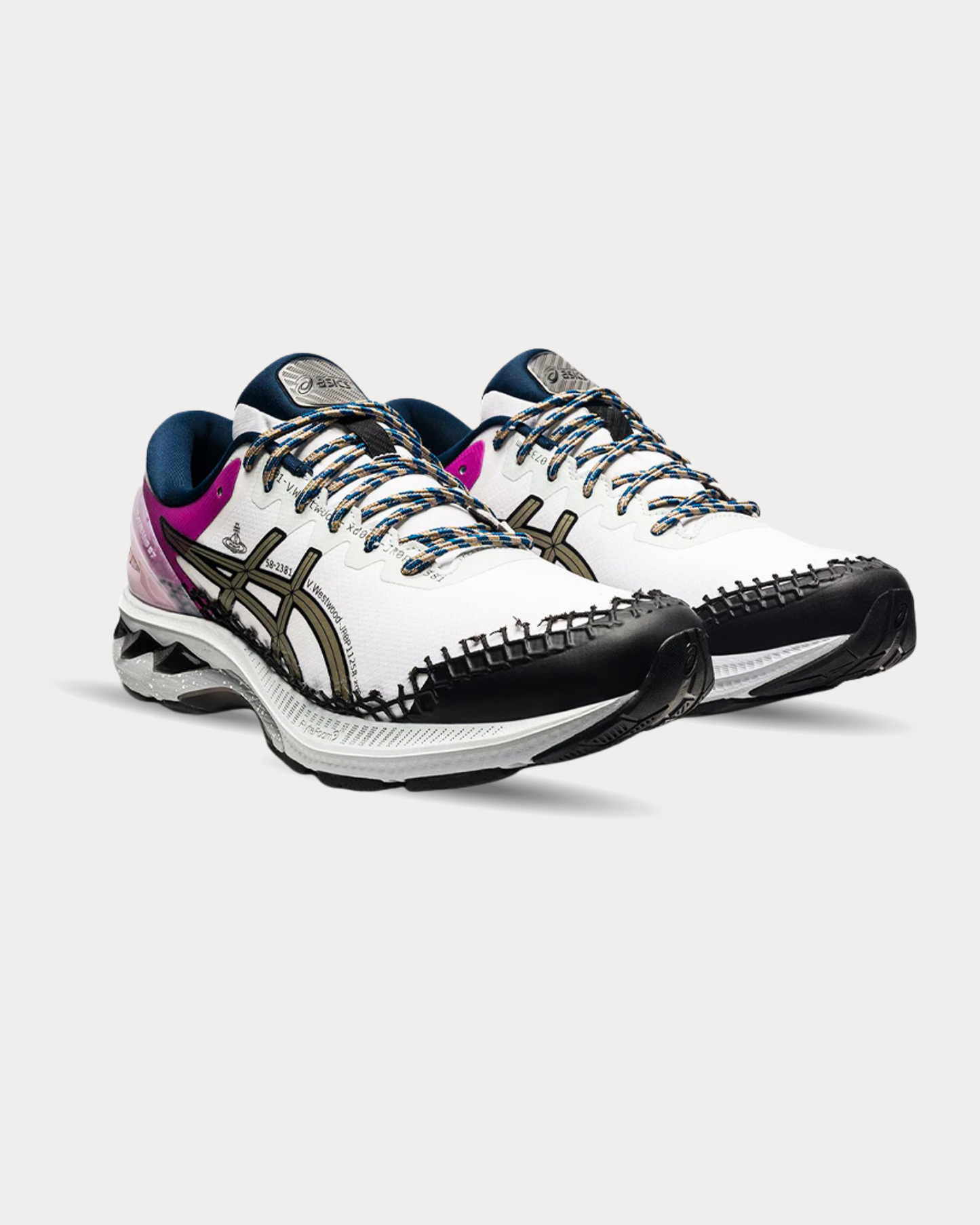 Asics x Vivienne Westwood - Gel-Kayano 27 De White / Lichen Rock Low Top Sneakers