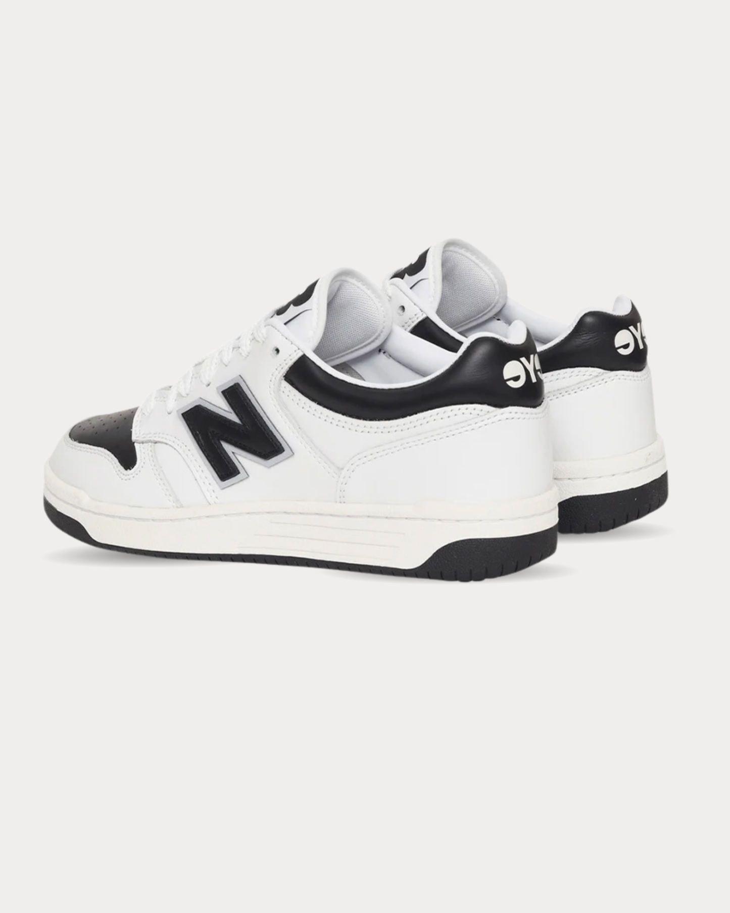New Balance x Junya Watanabe - BB480 Leather White Low Top Sneakers