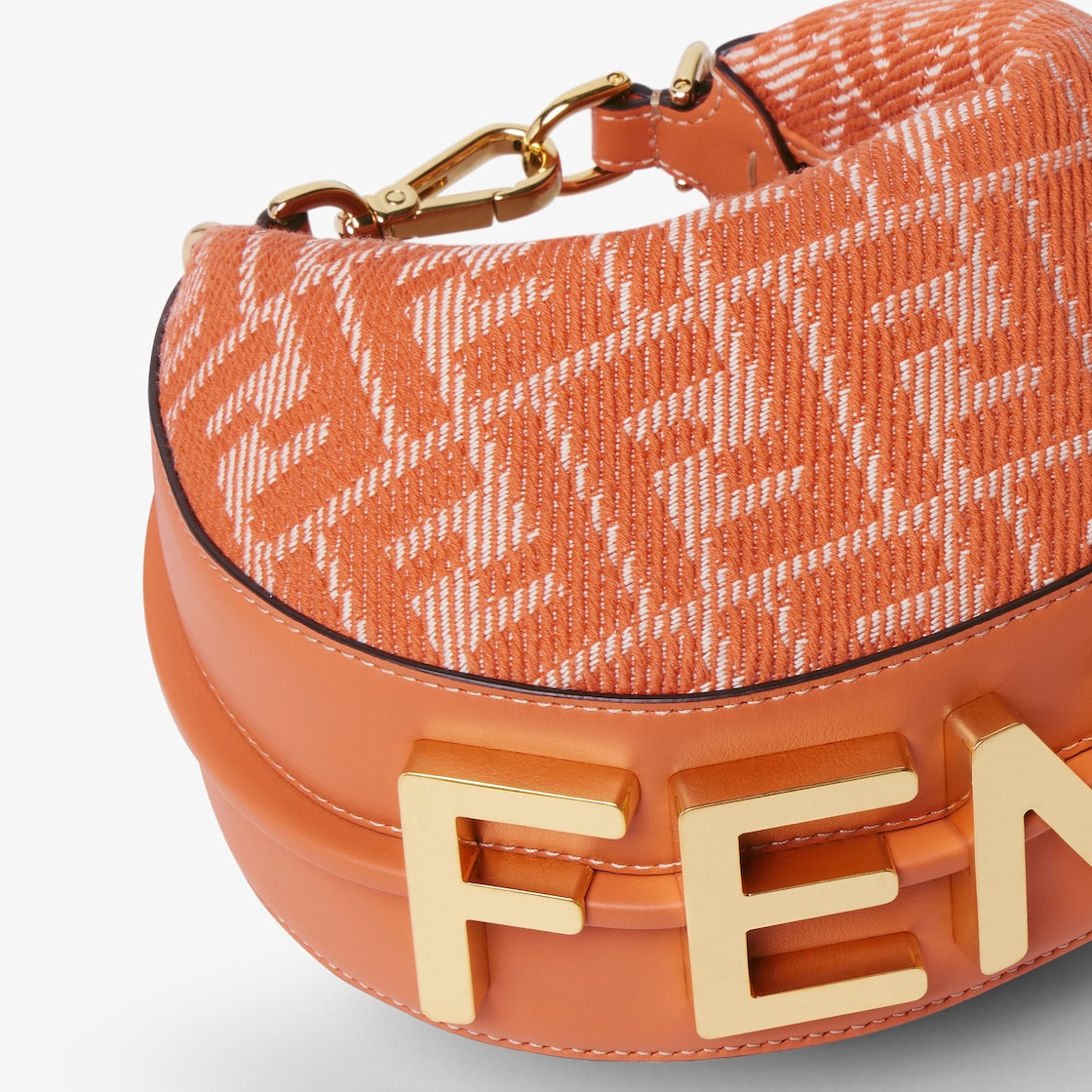 Fendi Mini Fendigraphy Bag – Orange FF Jacquard