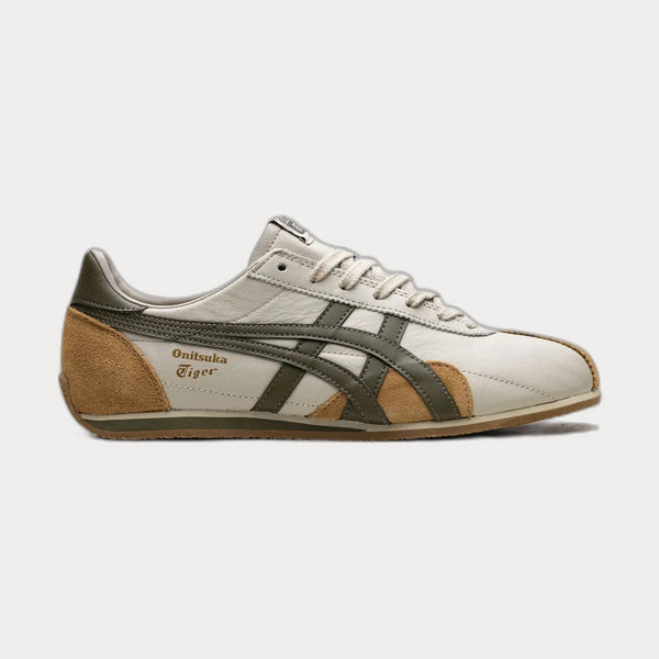 Onitsuka TigerRunspark Beige Olive Green Mustard Yellow Sneakers Neutrals