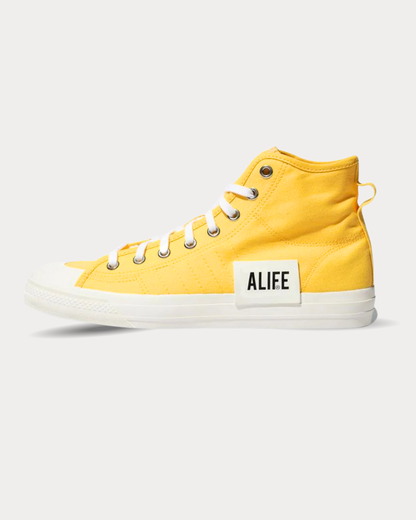 Adidas x Alife - Nizza Yellow High Top Sneakers