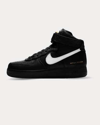 Nike x ALYX - AIR FORCE 1 HI / ALYX Black & White High Top Sneakers