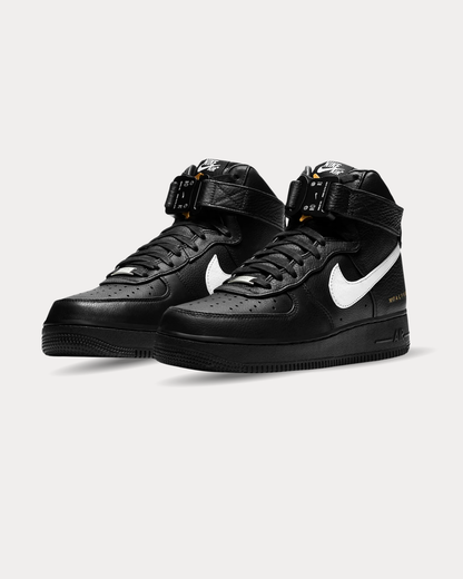 Nike x ALYX - AIR FORCE 1 HI / ALYX Black & White High Top Sneakers