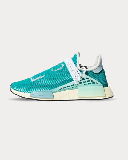 adidas x Pharrell Williams - Hu NMD Dash Green Low Top Sneakers