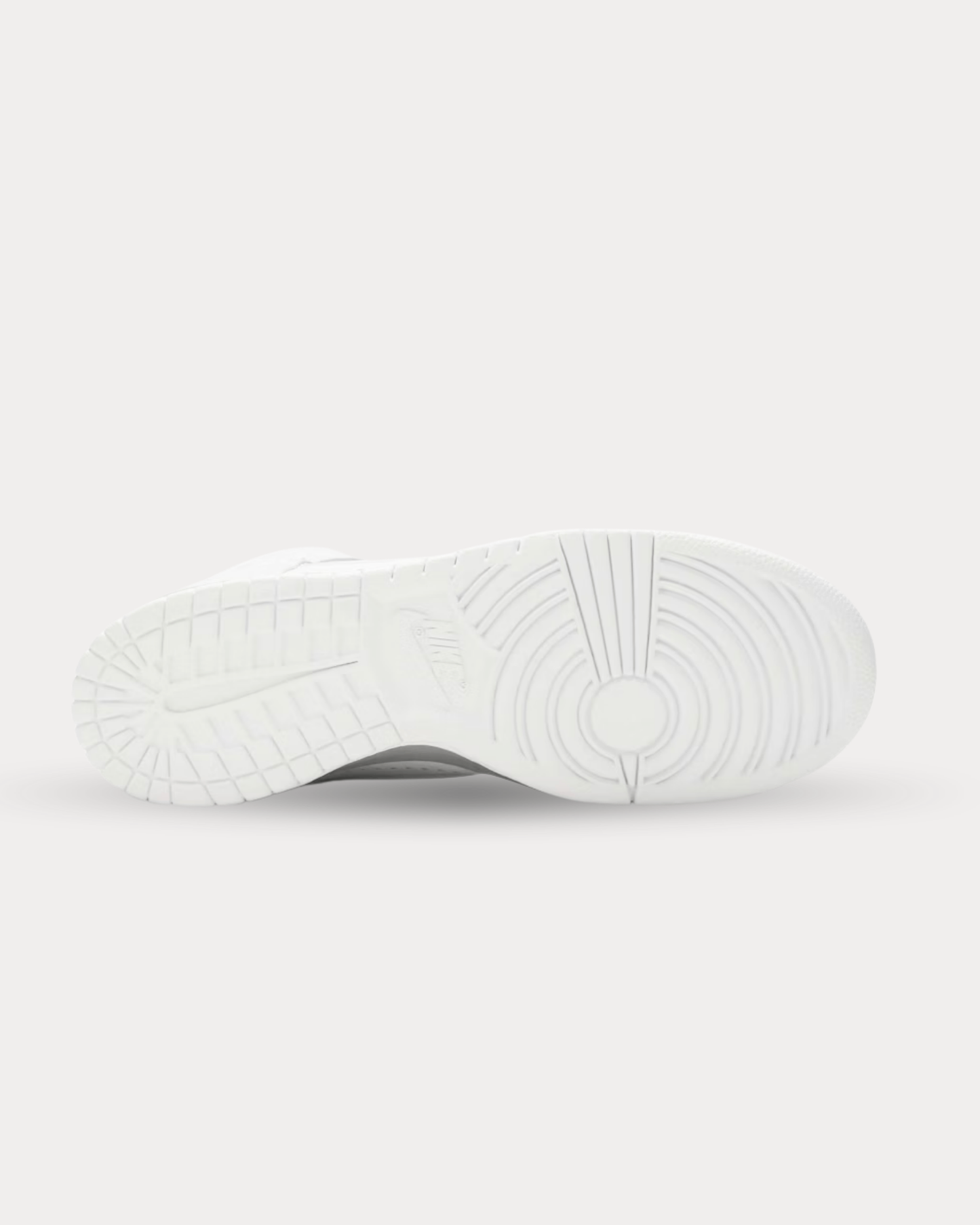 Nike x Slam Jam - Dunk White / Clear Pure Platinum High Top Sneakers