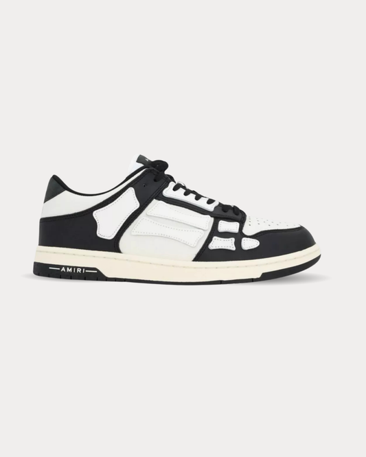 Amiri - Skel Top Low Black / White Low Top Sneakers