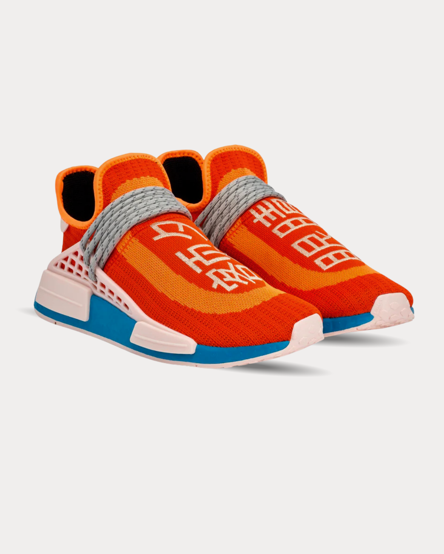 adidas x Pharrell Williams - HU NMD Orange Low Top Sneakers