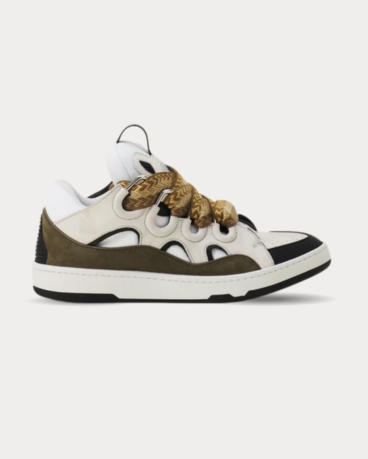 LANVIN Curb Leather Sneakers