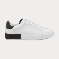 Dolce & Gabbana Portofino Leather Sneakers White