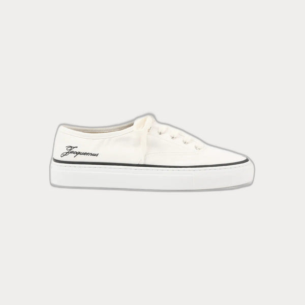 JacquemusFefe Lace-Up Sneakers White