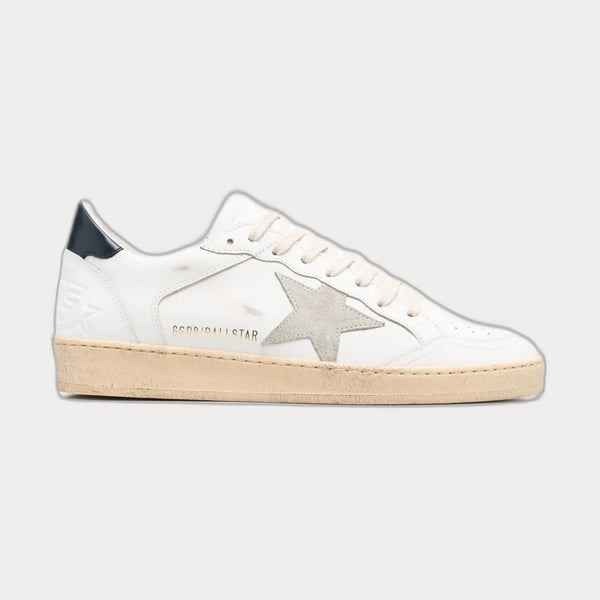 Golden GooseBall Star Leather Sneakers White