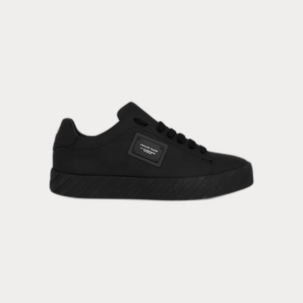 Philipp Pleinlogo-Plaque Lace-Up Sneakers Black