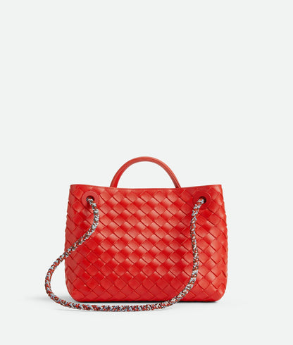Bottega Veneta Small Andiamo – Cherry Tomato