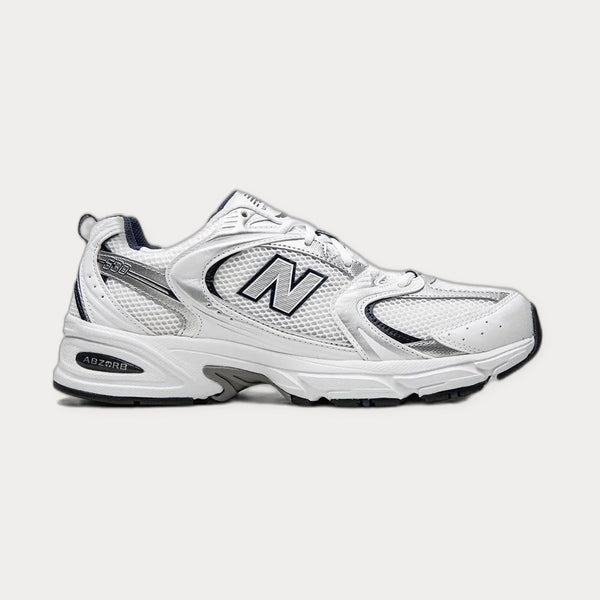 New Balance Mesh Panel Sneakers White