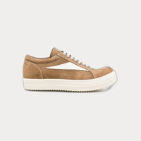 Rick Owens Temple Vintage Sneaks Lace-Up Sneakers Brown