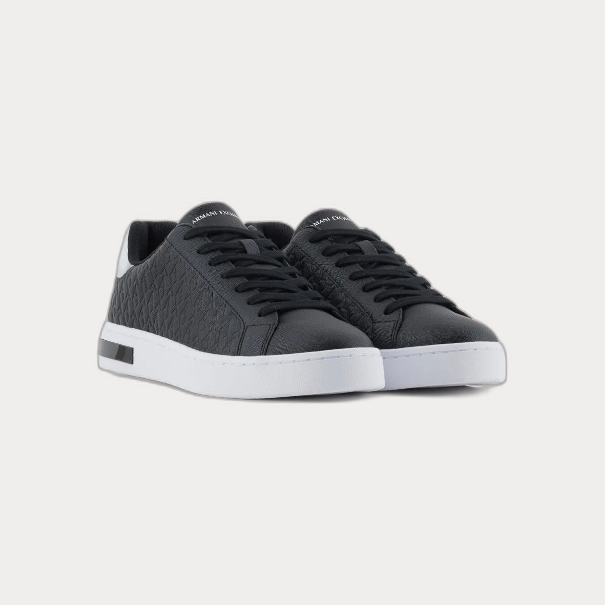 Armani Exchangemonogram-Debossed Sneakers